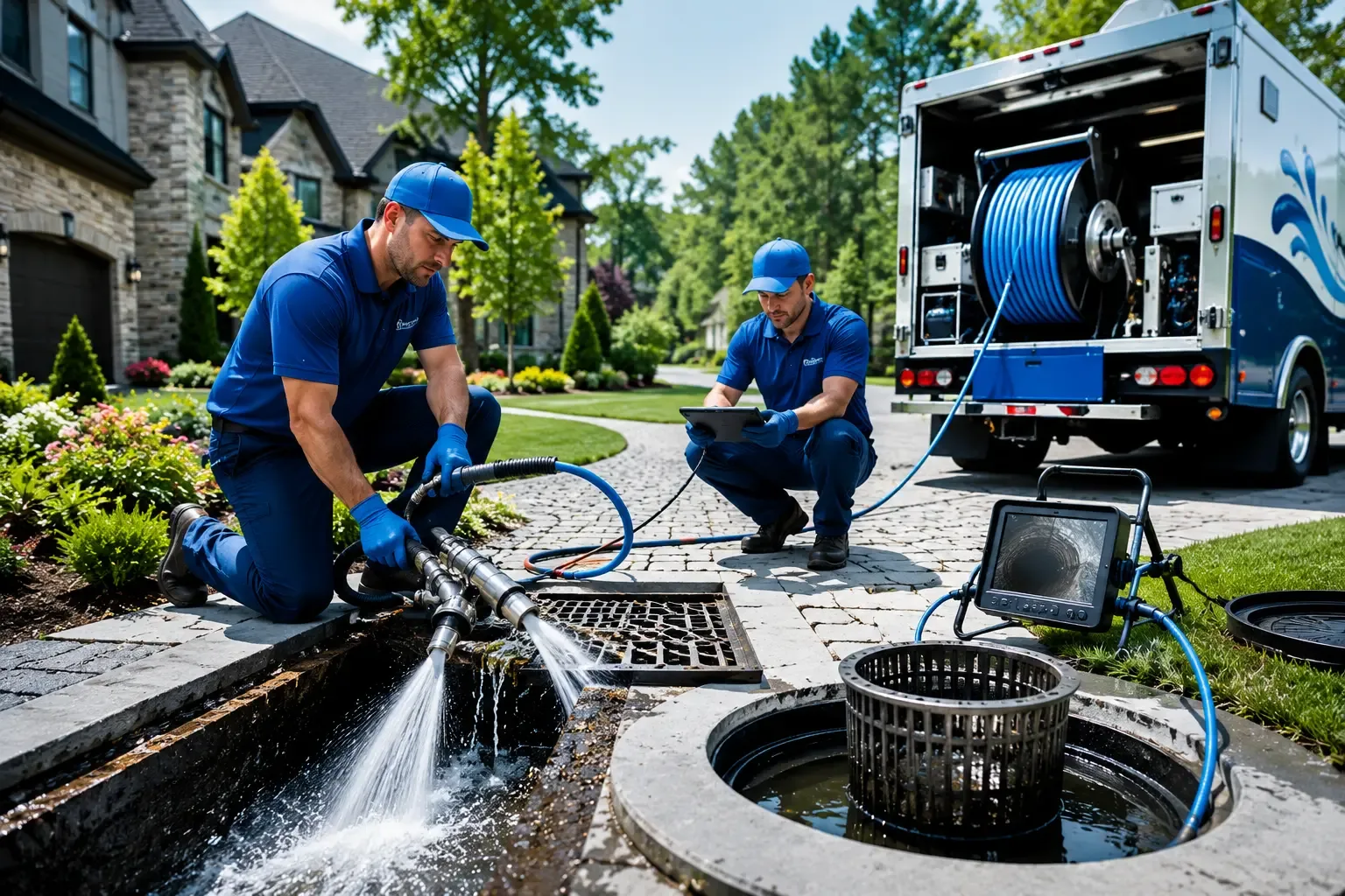 Local outdoor drain cleaning professionals in Ravenna, TX
