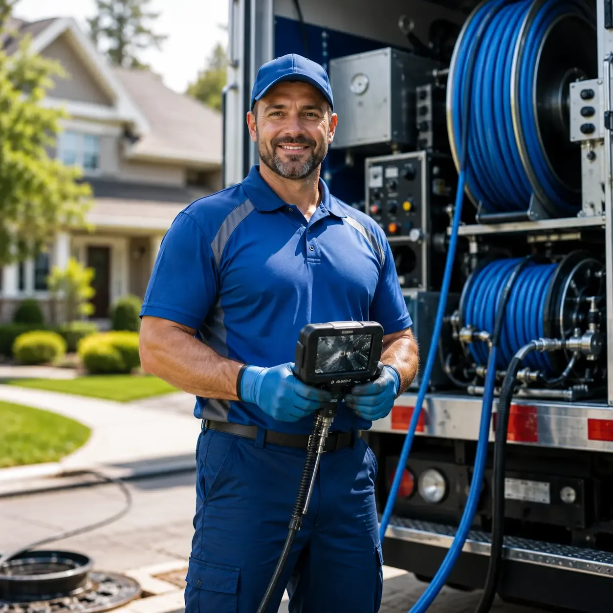 Local outdoor drain cleaning specialists in Ravenna, TX
